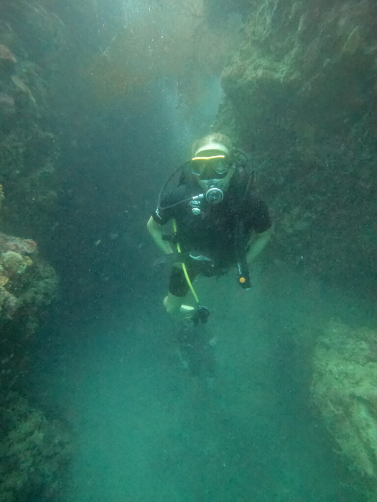 Dive students celebrating PADI certification in Bali